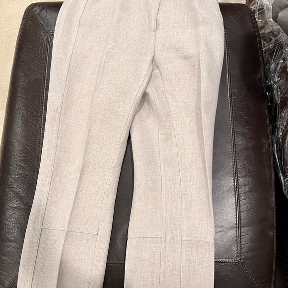 Authentic Tory Burch Phoebe pants in light khaki color. - Picture 2 of 16